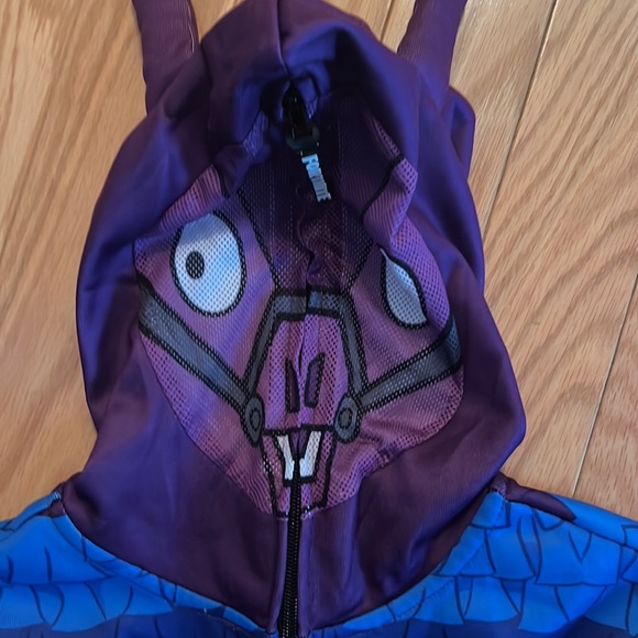 NEW Fortnite sweatshirt hoodie costume- Sz M - Picture 4 of 6
